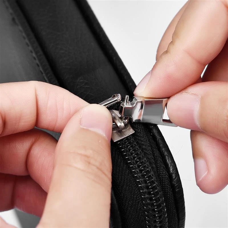 Kepala Ritsleting Cadangan Universal Yang Dapat Dilepas Untuk Ransel Paduan Tahan Lama Tas Sekolah Ritsleting Pakaian Yang Dapat Diganti Zipper Slider Fashion Penarik Ritsleting Pengganti Logam Untuk Koper Bagasi