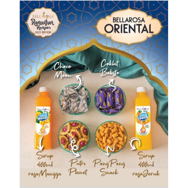 

bellarosa hampers lebaran 2023 kirim dari MAKASSAR