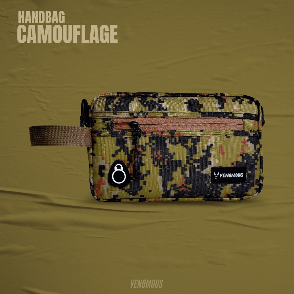 Tas Selempang Slingbag Handbag Loreng Camouflage