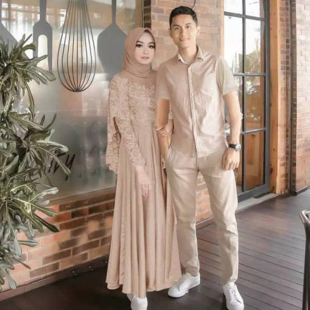 Special Price XC - Couple Viola / Baju Pasangan Muslim / Couple Terbaru / Couple Cewek Cowok / Hh Qu