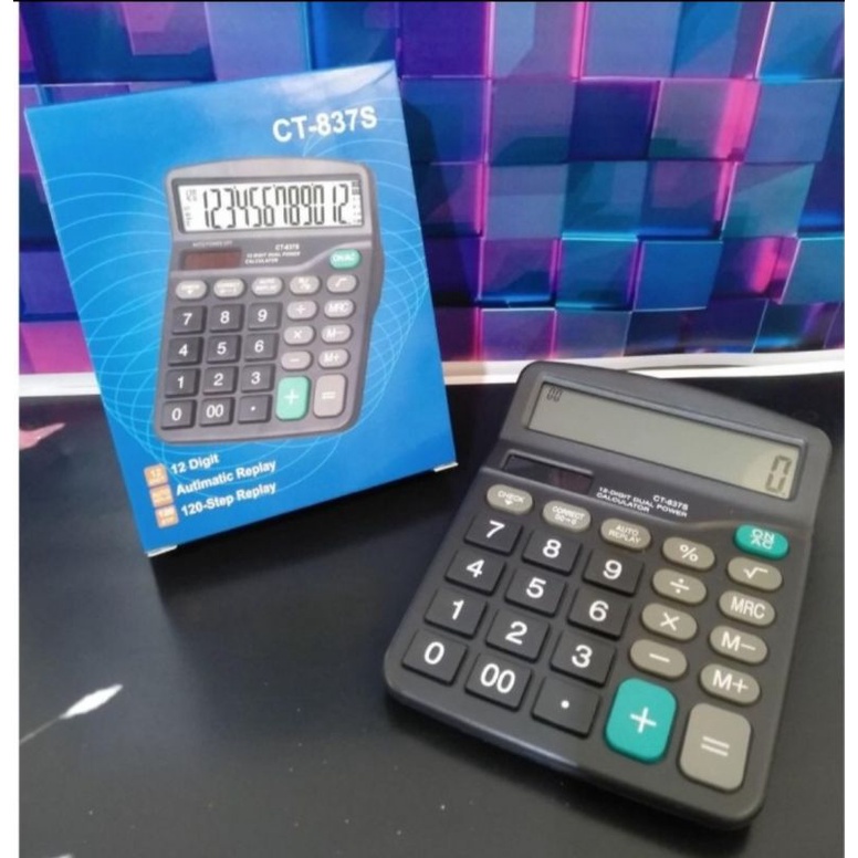 

Terlaris ✨ -KALKULATOR MEJA CT 837S - Check & Correct Calculator CT837S- 2.2.23