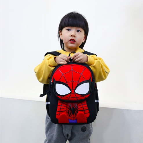 Amadela Story - TAS ANAK PAUD / TK /  TAS RANSEL ANAK SEKOLAH GLOW IN THE DARK TAS ANAK KARAKTER SPIDERMAN IRONMAN CAPTAIN AMERICA