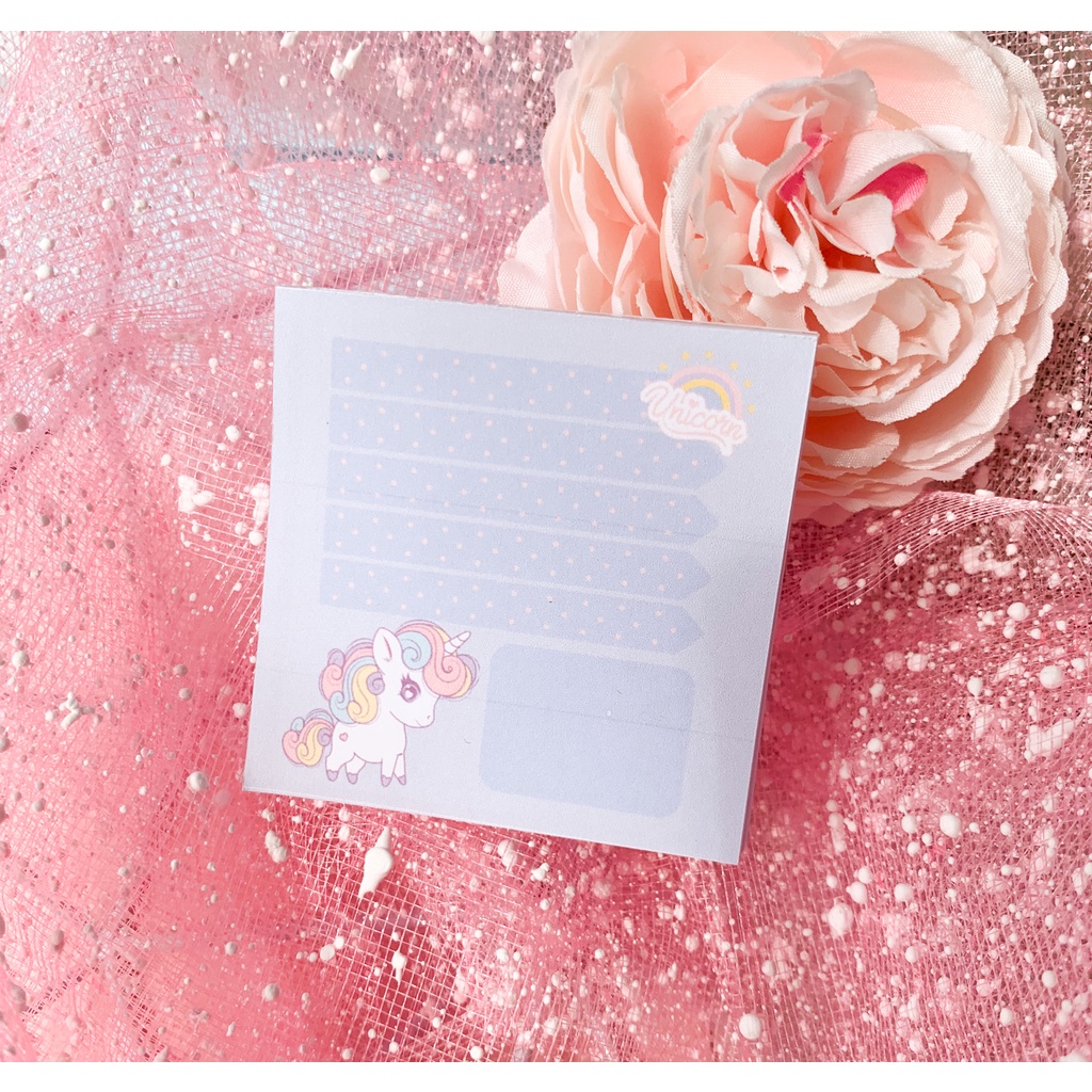 【GOGOMART】Kertas Memo Memopad Memo Notepad / Memo Catatan Bukan Sticky Notes Tempel - MM021