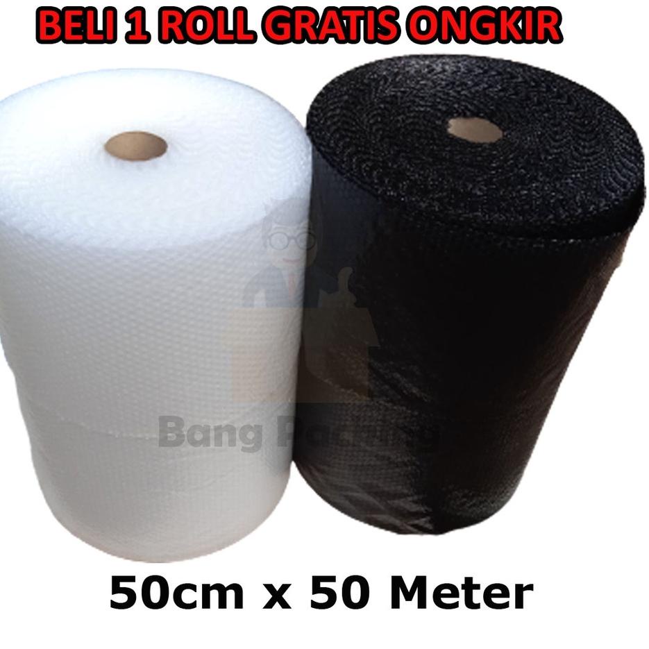 

KodeYy5Y9 Bubble Wrap 50cm x 50M bubble wrap roll bubble wrap bening bubble wrap hitam plastik bubble babel