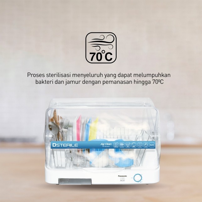 Terlaris Panasonic Dish Dryer Dsterile Fds03S1 Alat Sterilizer Botol Bayi