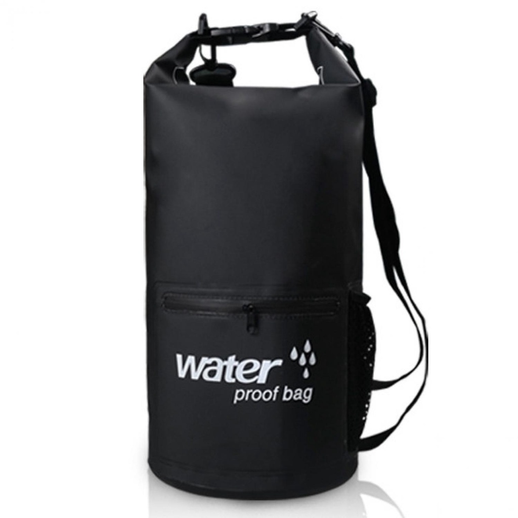 Outdoor Waterproof Bucket Dry Bag with Extra Poscket - Ember Camping Potable Ergonomis