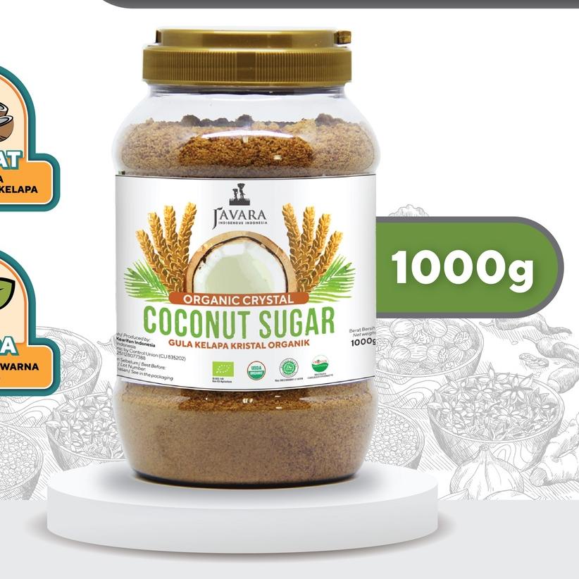 

✰ Javara Coconut Sugar Original 1kg ☞