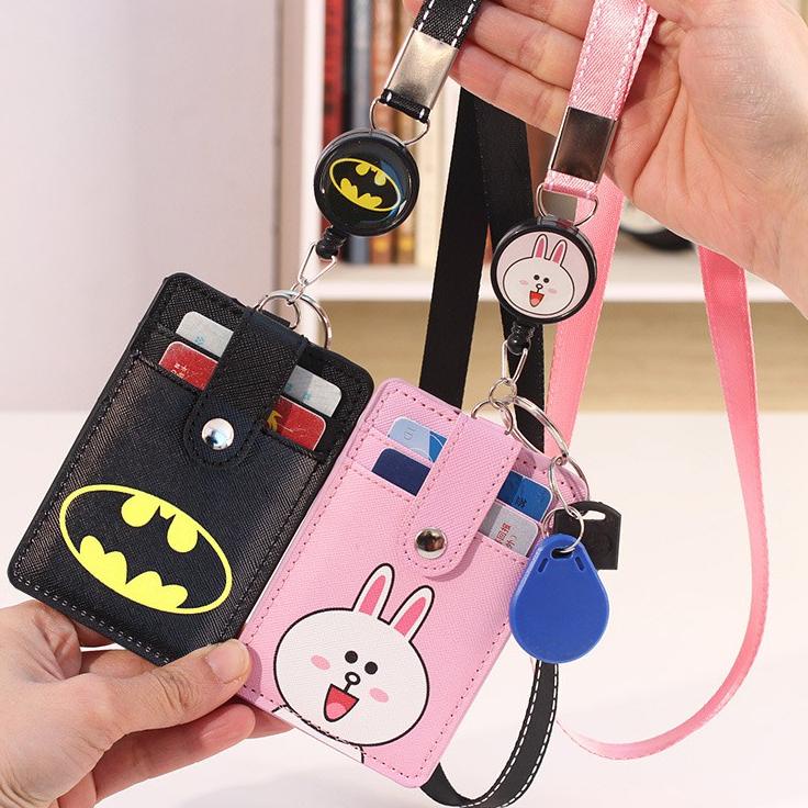 

Kejar Surprise 2414 Name Tag/ID Card Holder/Gantungan Kartu Nama/Tali Id card Nama 3 Slot