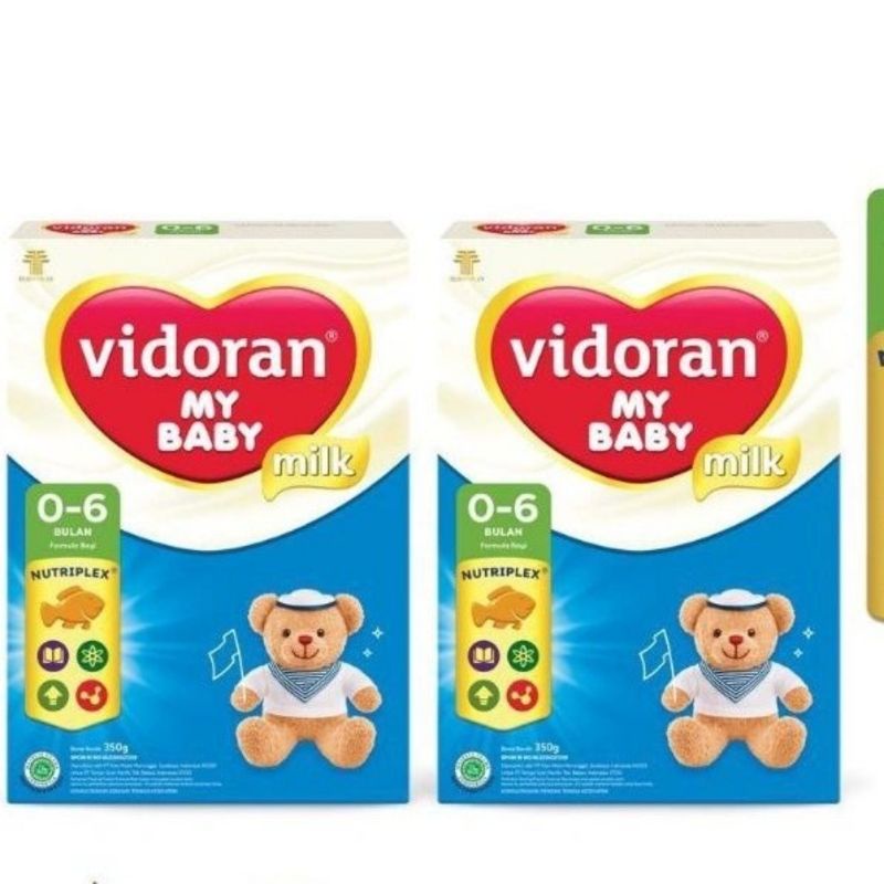 Vidoran My Baby Nutriplex Susu Formula [350 g]0-6,6-12,1+,3+/700g