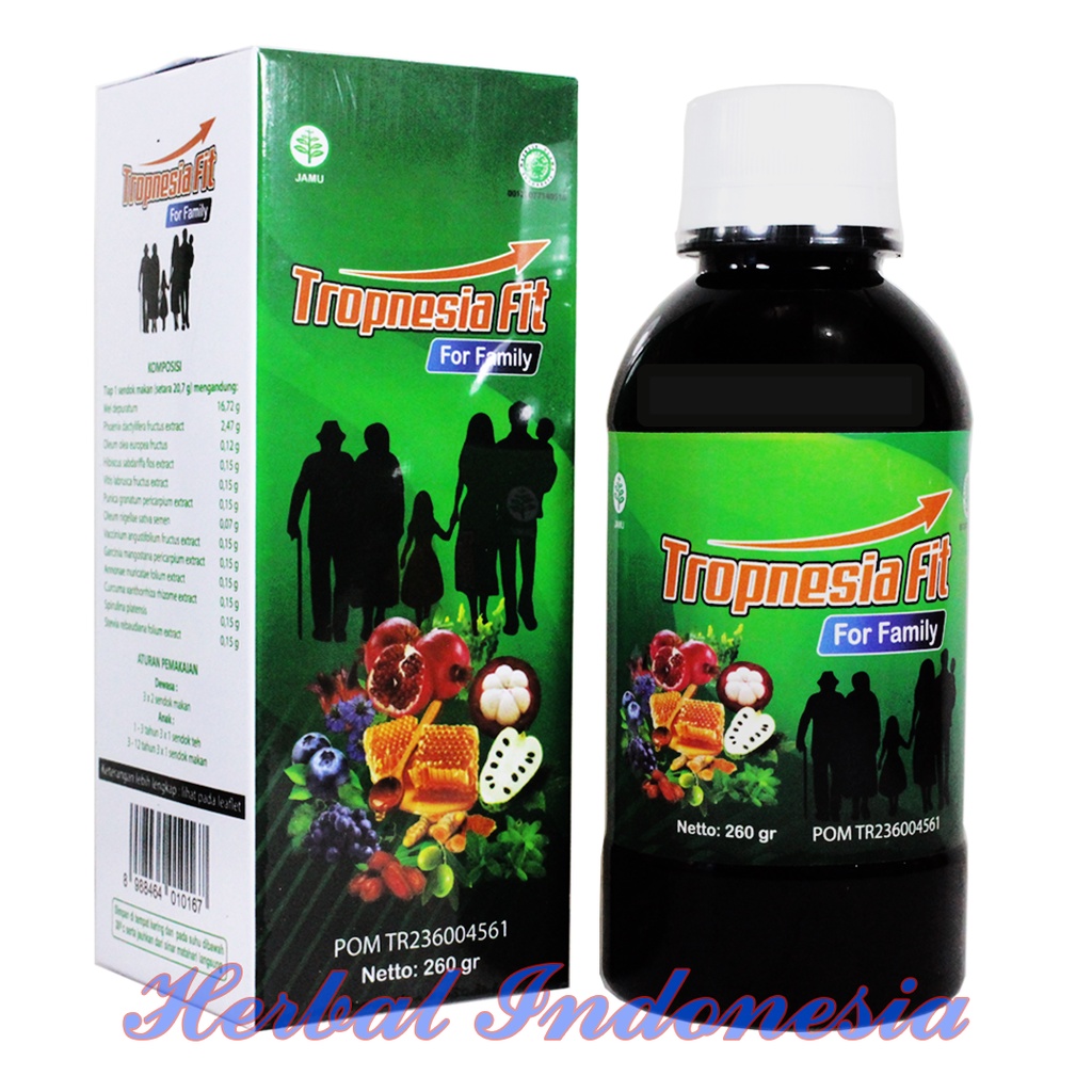 Madu TROPNESIA FIT FOR FAMILY 260GR