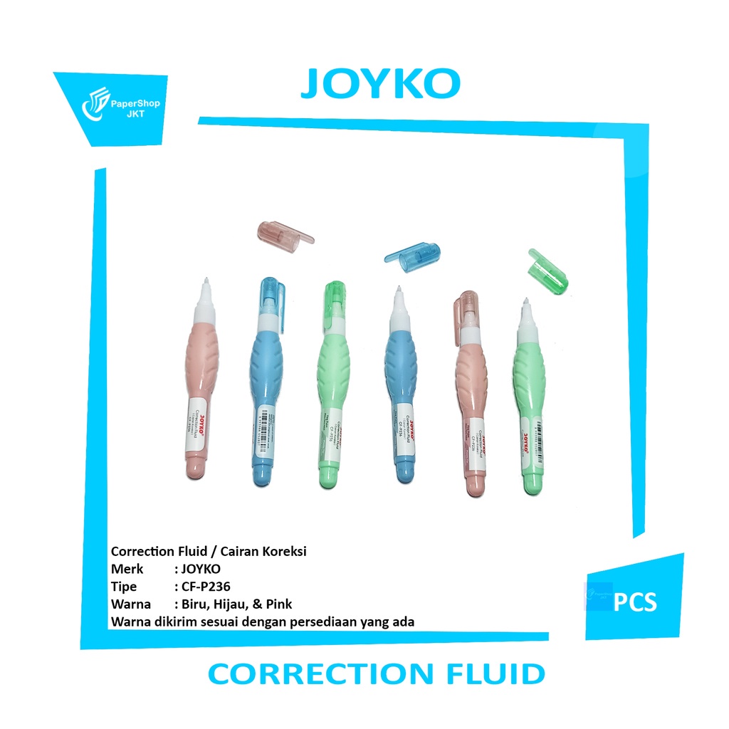 

JOYKO - Correction Fluid CF P236 - Pcs
