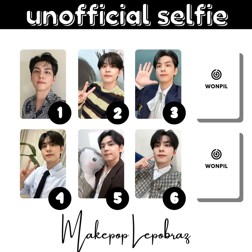 [MIN. 3 PC] DAY6 UNOFFICIAL SELFIE - BOYFRIENDABLE DOWOON SUNGJIN WONPIL YOUNGK YOUNG K