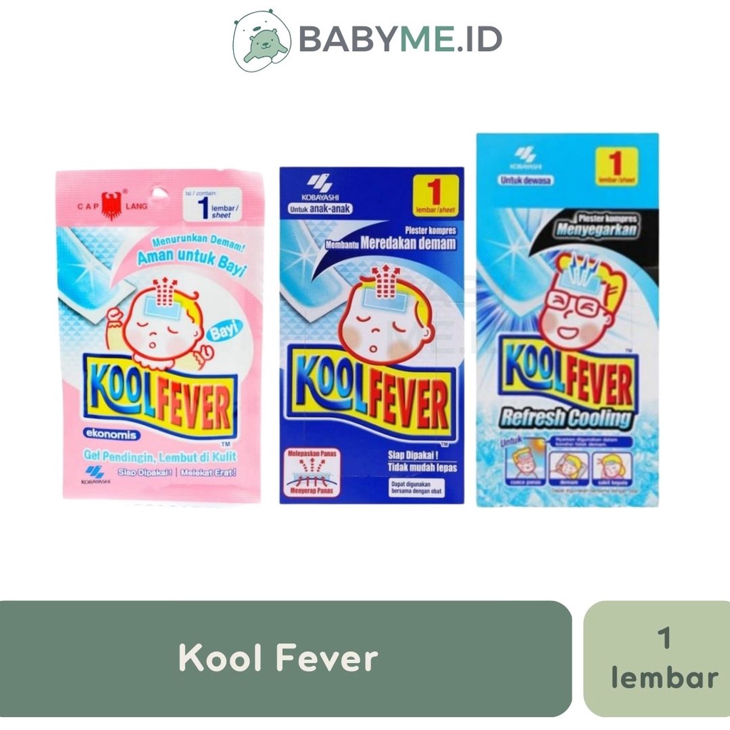 Kool Fever Kompres Deman Bayi Anak