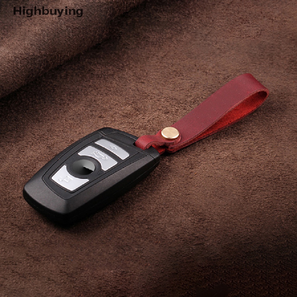 Hbid Fashion Gantungan Kunci Kulit Mobil Auto Key Strap Pinggang Dompet Kunci Mobil Liontin Kulit Gantungan Kunci Hadiah Bisnis Keyring Keyholde Glory