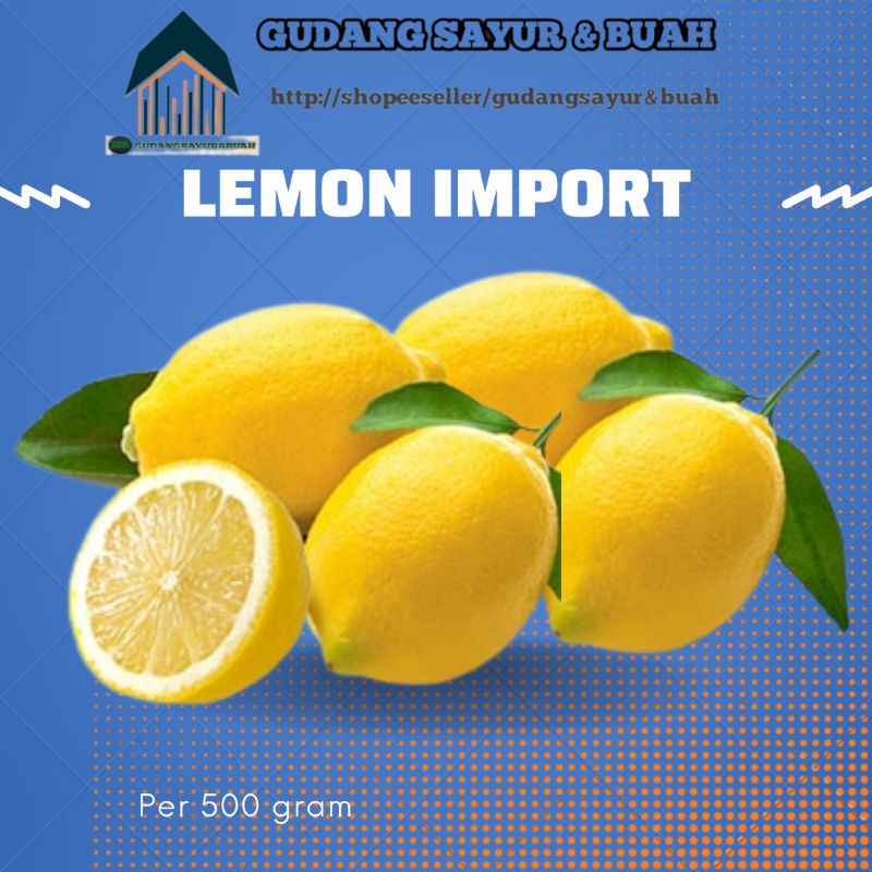 

Jeruk Lemon Import Fresh 500 gr