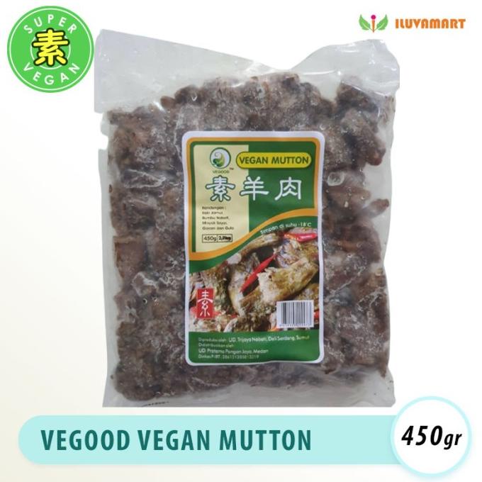 

Vegood Vegan Mutton 450 gr / Olahan Kaki Jamur Vegetarian TERLARIS