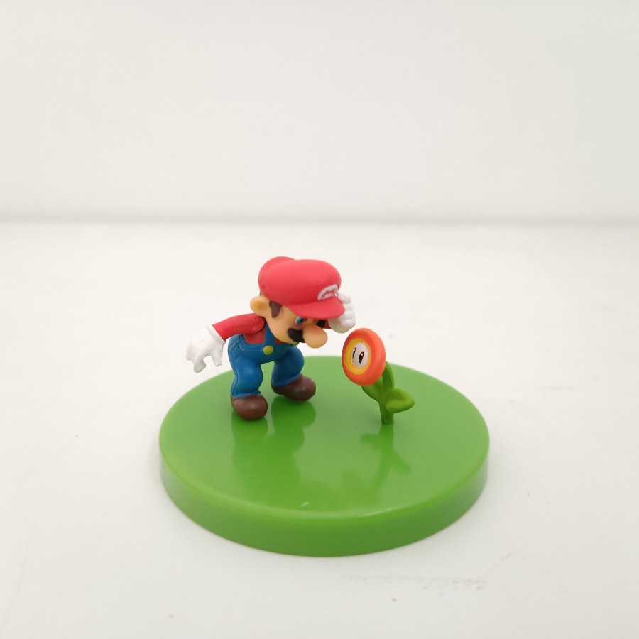 Super Mario Figure Mario Flower With Base ORI Nintendo