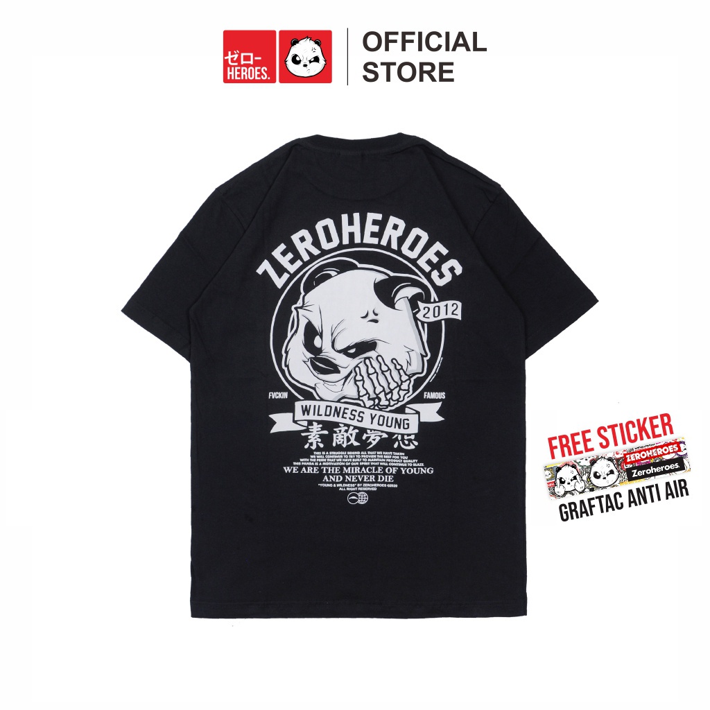 [COD] Zeroheroes | Kaos Lengan Pendek Tshirt Japan Series 3 T shirt Distro Cowok Cewek Baju Kaus Pri