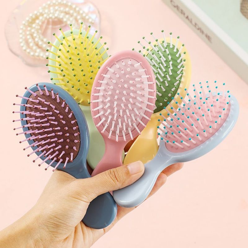 SISIR SIKAT KECIL DENGAN LUBANG UDARA SISIR ANAK ANTI KUSUT SISIR RAMBUT FASHION DENGAN AIR BAG