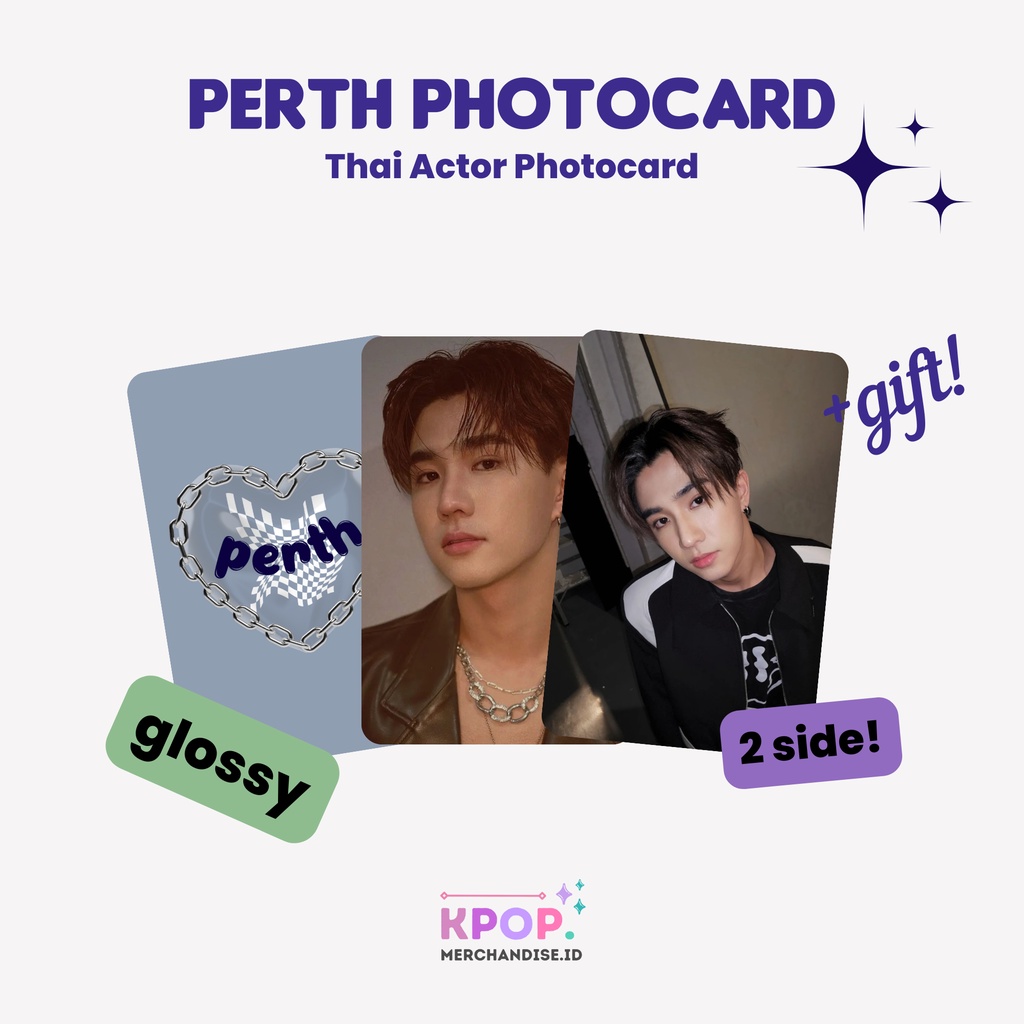 PERTH TANAPON PHOTOCARD COLOR THAI ACTOR