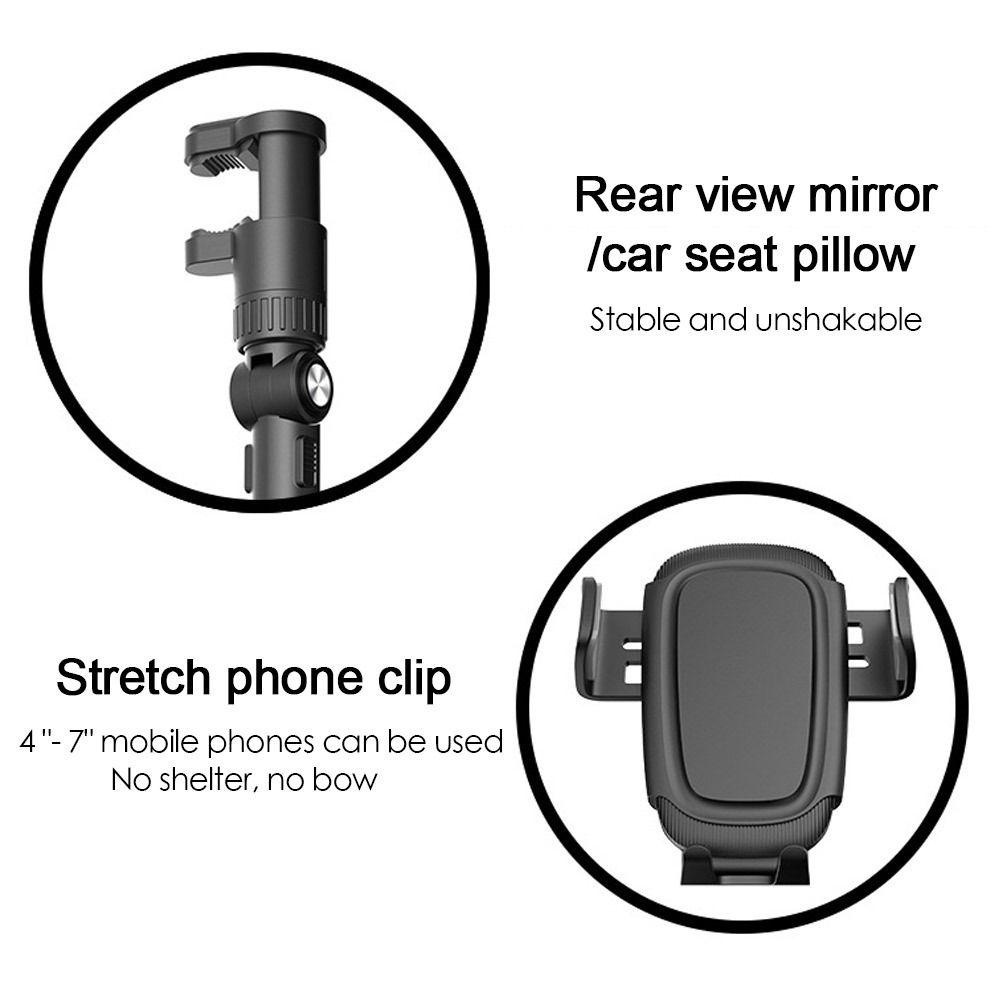 POPULAR Phone Car Holder Universal Phone Holder Dudukan Penyangga Ponsel Otomatis Holder Rotating Stand