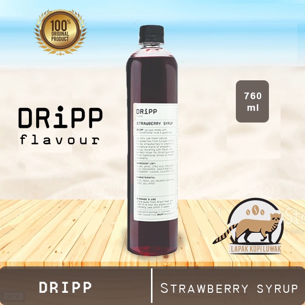 

✨NEW✨ -Strawberry Syrup merk Dripp- 1.1.23