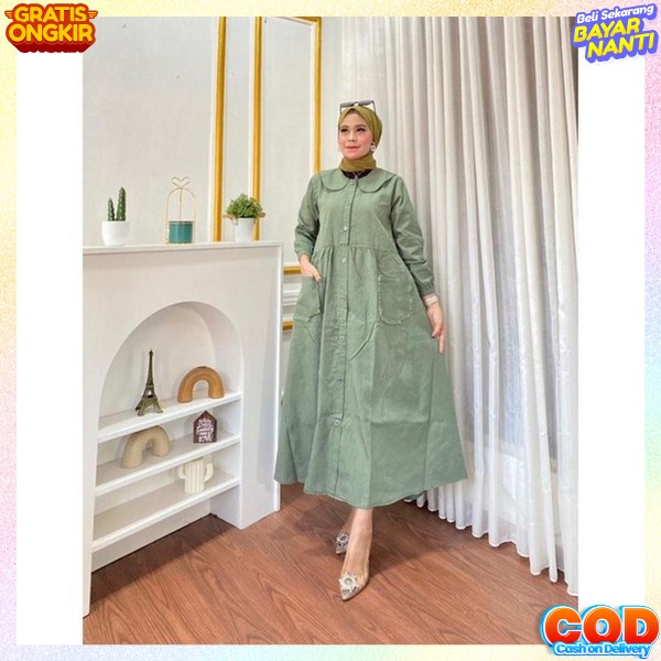 Bj Ghamis Lebaran 2023 Bsju Games Idulfitri Dres Sari Drees Syarii Cwe Muslimah Baju Syar Ii Polos E