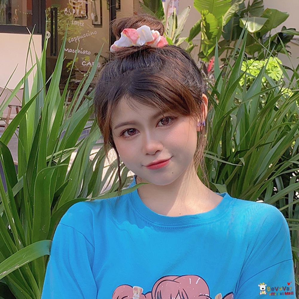 BEVAVAR Ikat Rambut Korea Scrunchie Korea Kunciran Rambut/Ikat Rambut Wanita