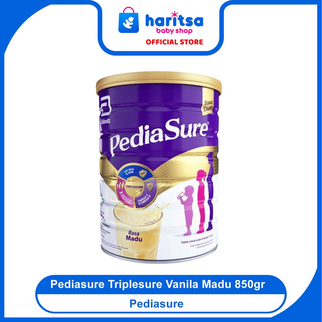 Pediasure Triplesure Vanila / Madu 850gr