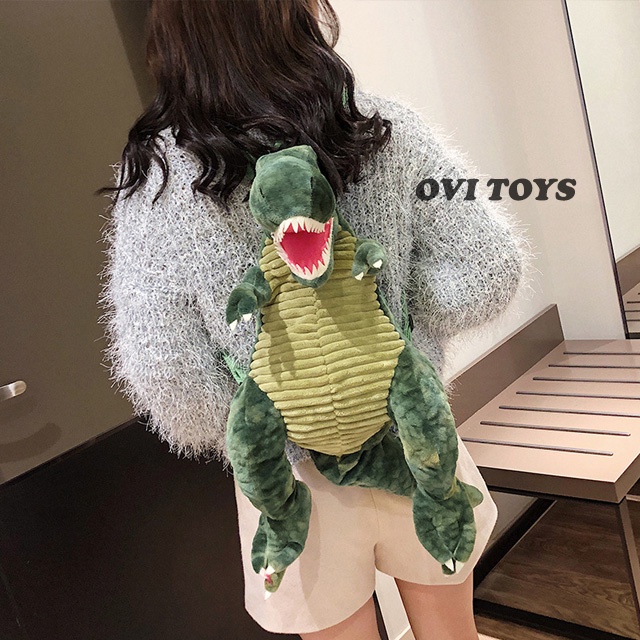 Tas Ransel Dinosaurus Tyrex / Backpack Dinosaurus / Tas Boneka Anak 60cm