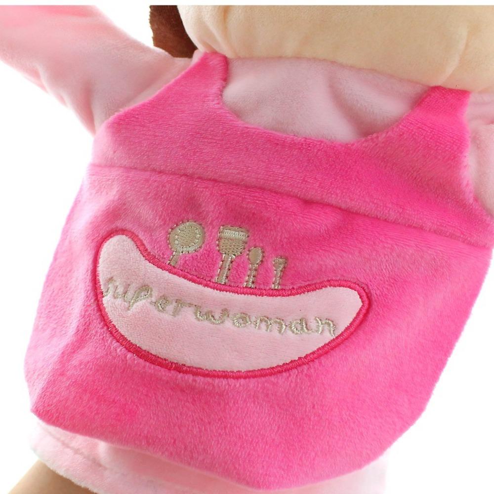 NEEDWAY Boneka Jari Keluarga Feisty Mainan Lembut Boneka Jari Boneka Kain Edukasi Anak Perempuan Anak Familys Hand Puppets