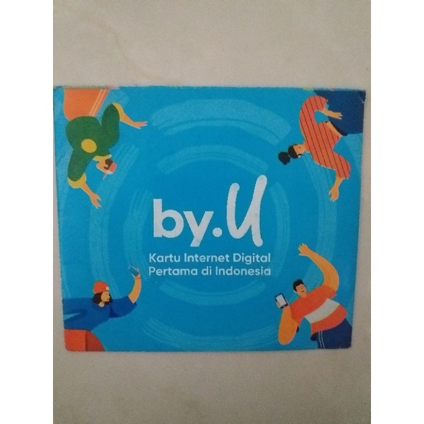 Kartu by.U bekas yg ada paket 2 Mbps & 1,5 Mbps.