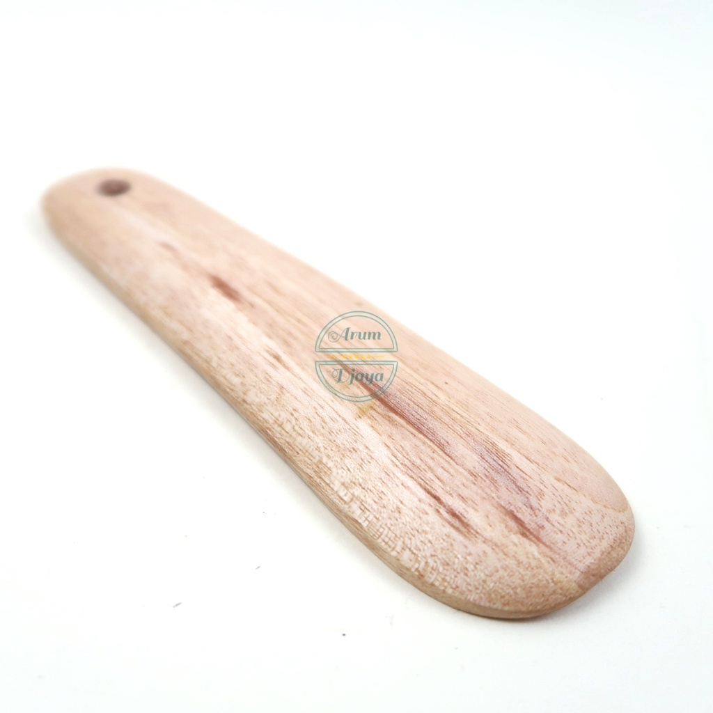 Sendok Sepatu Shoe Horn Alat Bantu Pakai Sepatu Selop Sepatu Shoes Spoon Shoehorn Kayu 15cm