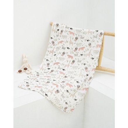 Cozy by Chloe Muslin Swaddle - Bedong Anak bayi Selimut Blanket Muslin Bamboo Cotton  Soft Lembut Halus