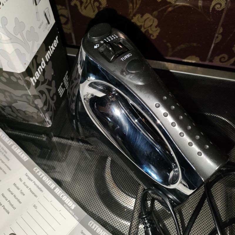 MIXER SIGNORA SG-217HM TURBO HAND MIXER