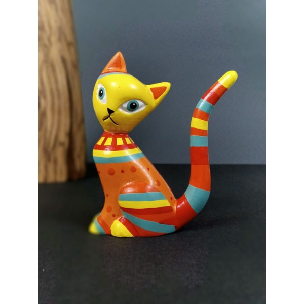 Souvenir Patung Pajangan Dekorasi Kucing bali