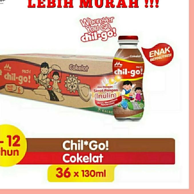 

✾ Chil Go / Chilgo Milk 130ml Karton (36 Chil go UHT 130ml karton ➧