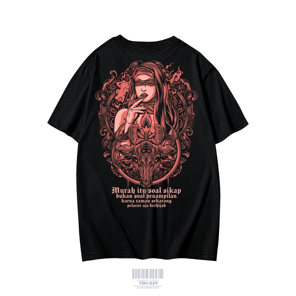 KAOS SATANIC MURAH ITU SOAL SIKAP BAJU DISTRO KAOS PAKAIAN PRIA