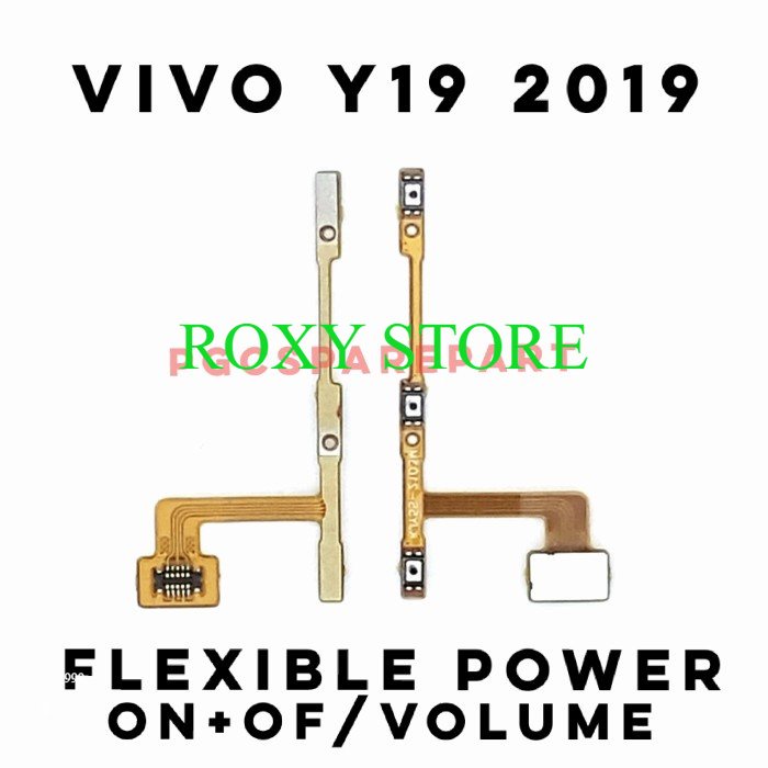Original Flexible Connector Volume Power On Off Vivo Y19 2019 - Original