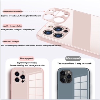 IPHONE Hot Sale Cover Case Kacamata Anti Kotor Untuk Iphone11 12 13 14 Pro Max Plus X Xs Max Xr 78 Plus SE 2020 Case