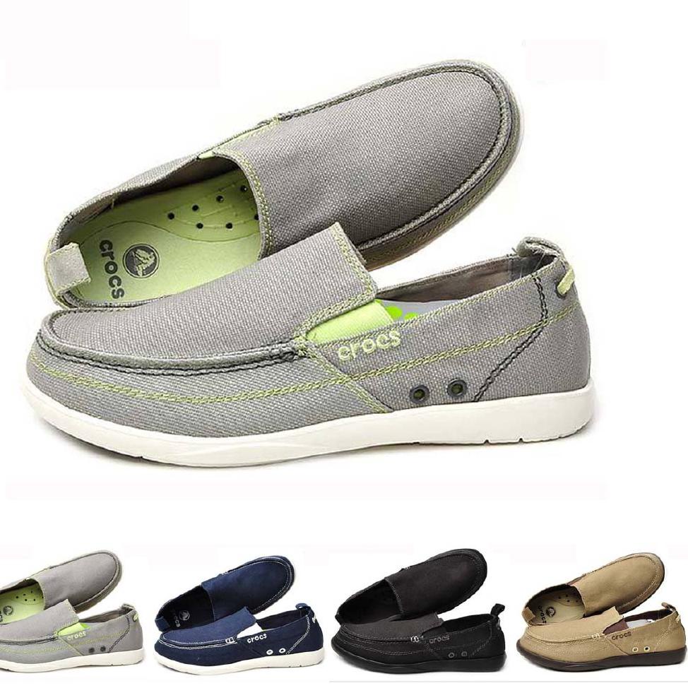 Best Seller Sepatu Pria Crocs Walu Men Sepatu Kantor Casual Cowok Orinal Crocs Sepatu Santai Casual