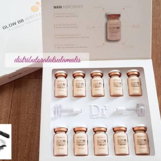 ➬ Dr Drawing Meso Whitening & Tone Up solution serum BB Glow ☪