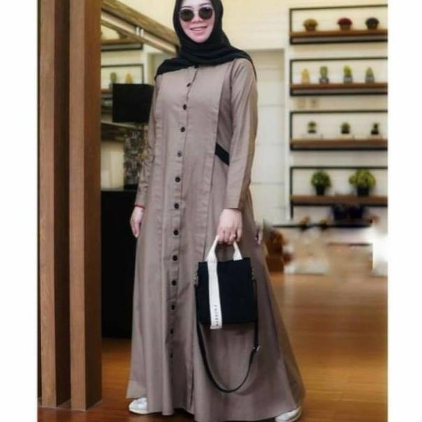 HARGA TERMURAAH WANDA DRESS/TOYOBO/NINOS/NINOS DESIGN/BIG SIZE/XL