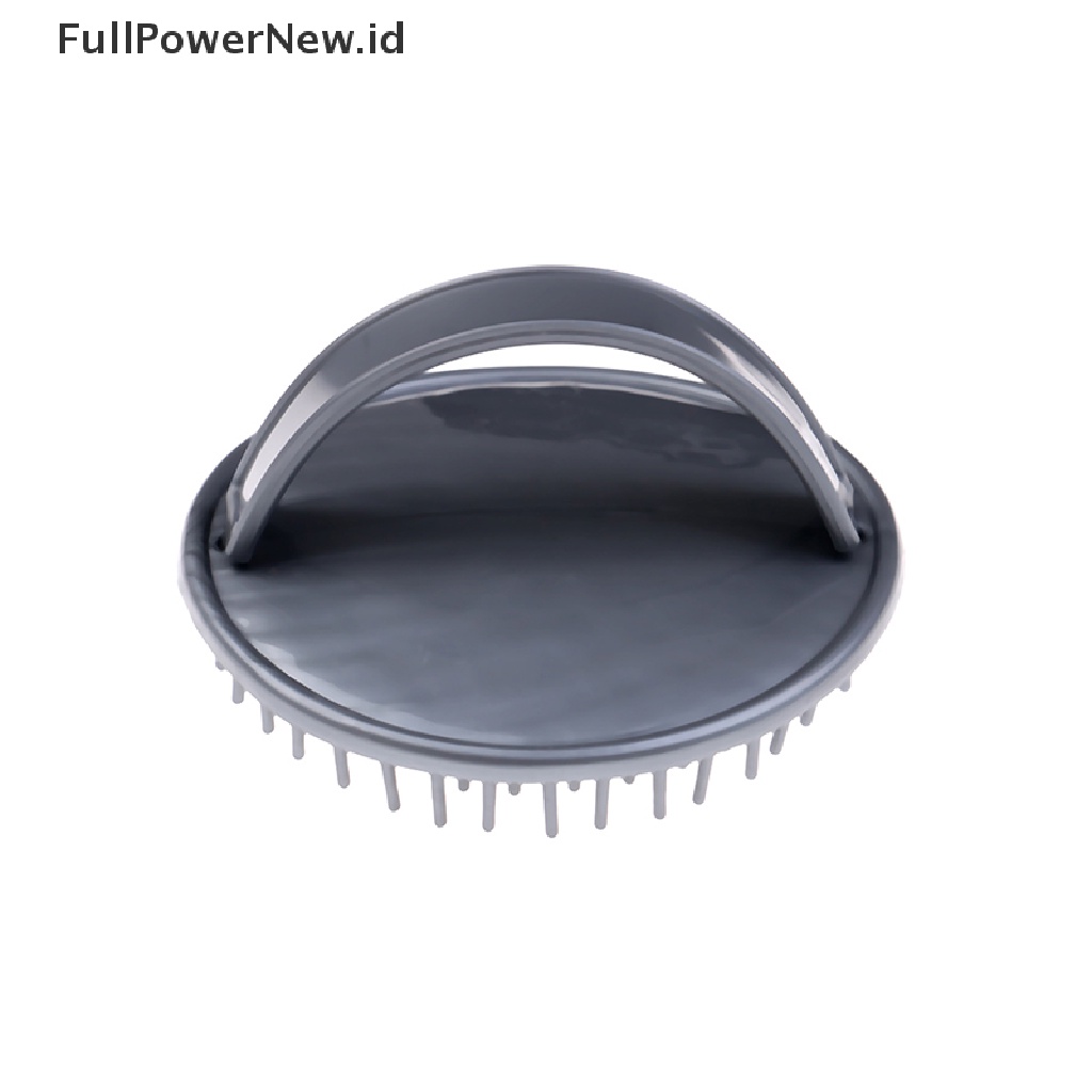 Power Shower Sikat Keramas Rambut Sisir Pijat Silikon Kulit Kepala Perawatan Sikat Rambut Anti Selip ID