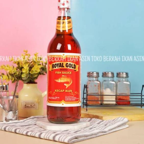 

➵ Kecap Ikan Royal Gold Fish 725ml / Saus Kecap / Fish Sauce ♂