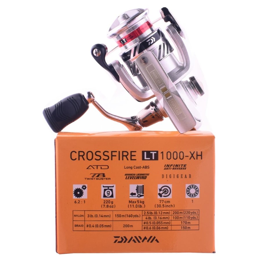 Reel Spinning Crossfire LT 2020 - 1000 XH daiwa TERPOPULER