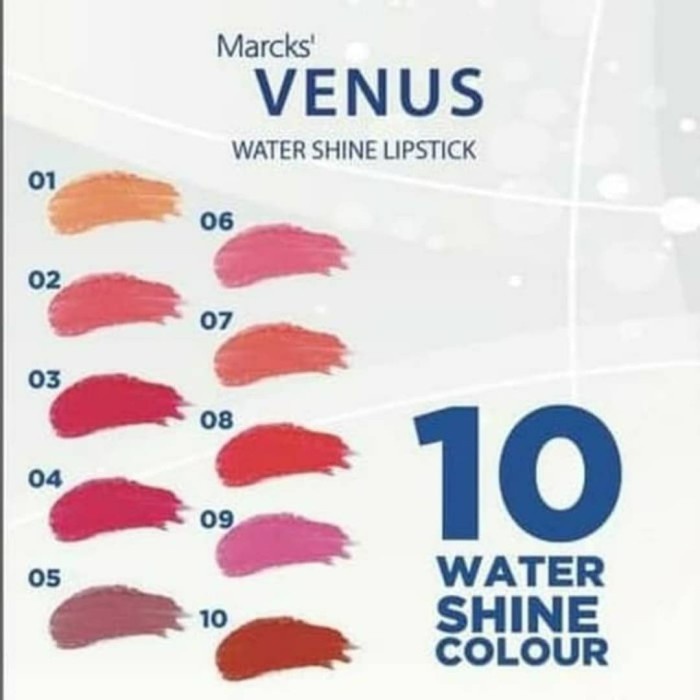 Terlaris ✨ -ORI Watershine Lipstik Venus / lipstik Marcks Venus- 2.2.23