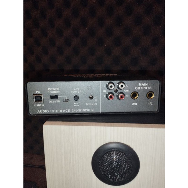 AUDIO INTERFACE RIWORAL Q-24 24-bit/192khz