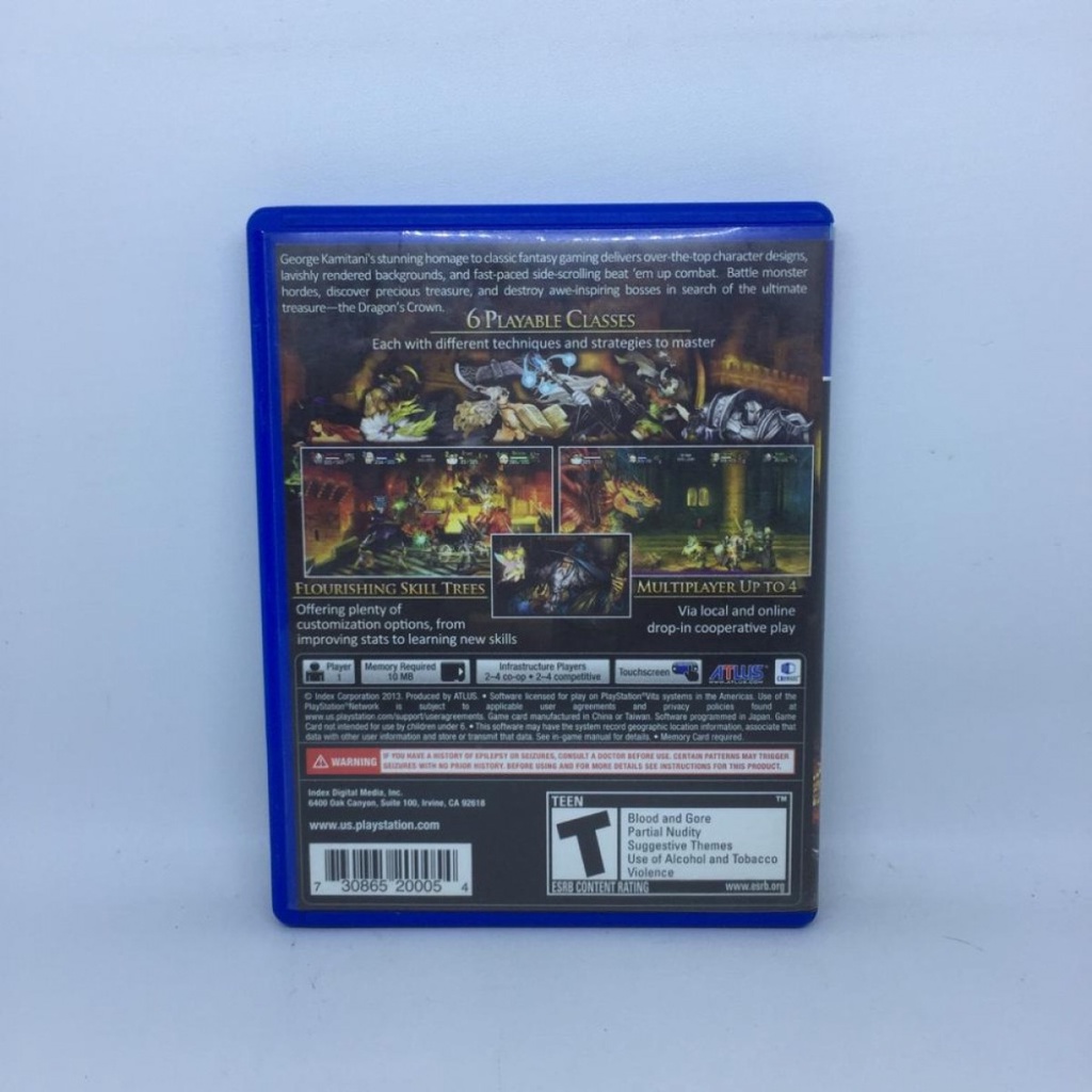 PSVITA PS Vita Dragon's Dragons Crown