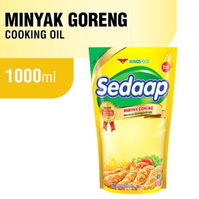 

D35 Sedaap Minyak Goreng Pouch 1L PROMO MURAH お